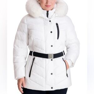 Michael Kors White Puffer Jacket